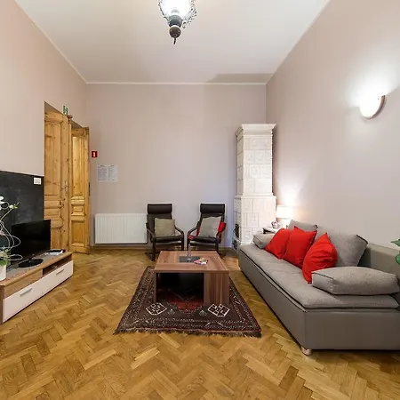 5 Bedroom Family Apartment Krakov Pokoj fotografie
